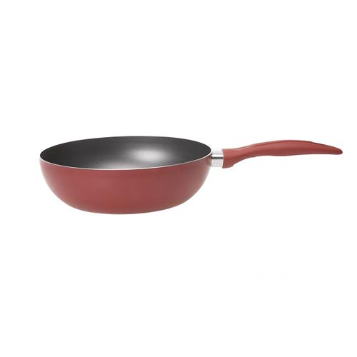 Panela Wok Brinox Garlic 28cm 4,1l Vermelho