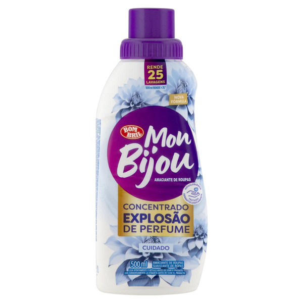 Amaciante Concentrado Mon Bijou 500ml - Cuidado