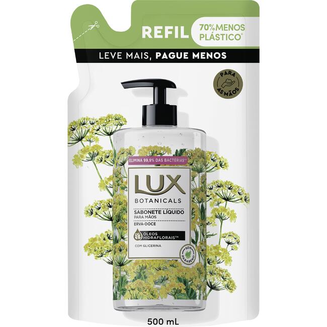 Sabonete Líquido Lux Erva Doce 500ml