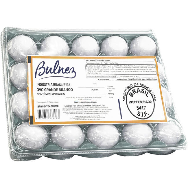 Ovo Branco Grande Bulnez PVC 20 un