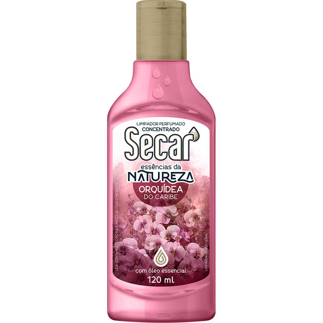 Limpador Perf Concentrado Secar Orquídea do Caribe 120ml