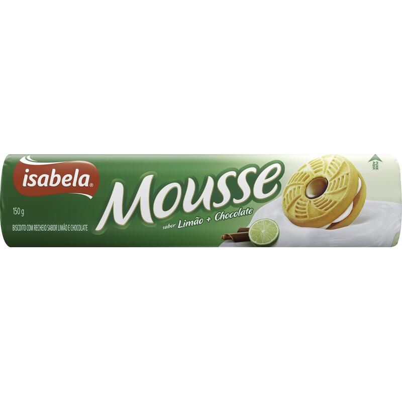 Biscoito Isabela Mousse Limão 150g