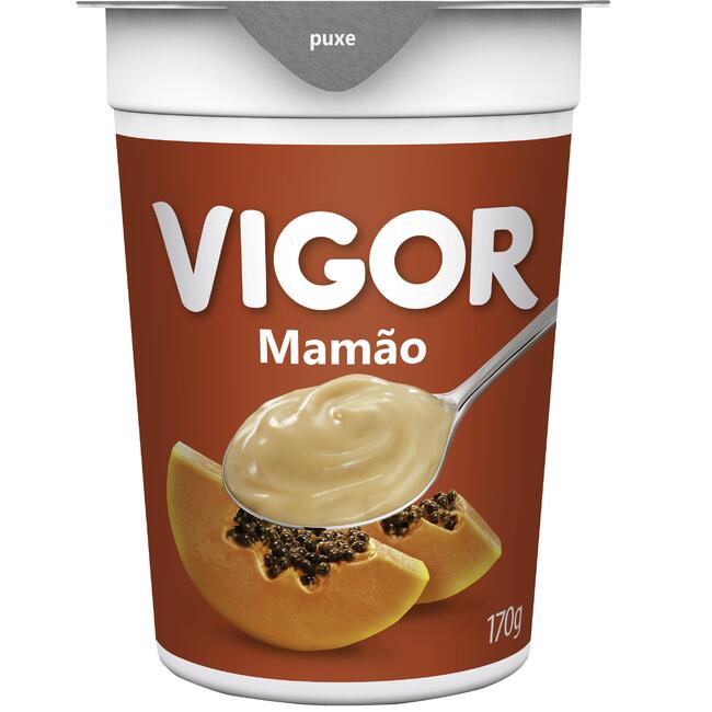 Iogurte Natural Vigor Mamão 170g