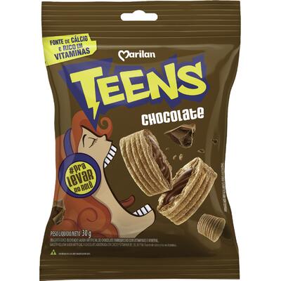 Biscoito Teens Snack Chocolate 30g