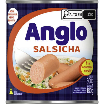 Salsicha Anglo Conseva 180g