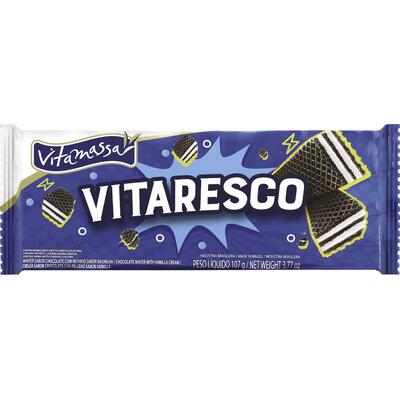 Biscoito Wafer Vitamassa Vitaresco 107g