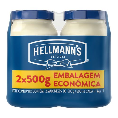 Maionese Hellmann's 2x500g
