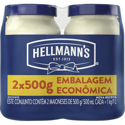 Maionese Hellmann's 2x500g
