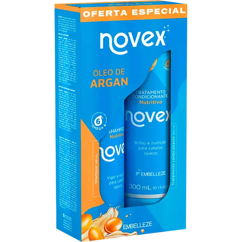 Kit Novex Shampoo + Condicionador Óleo de Argan