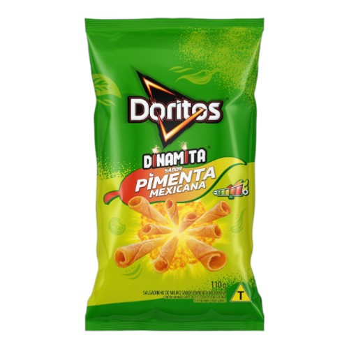 Salgadinho de Milho Pimenta Mexicana Doritos Dinamita Pacote 110g