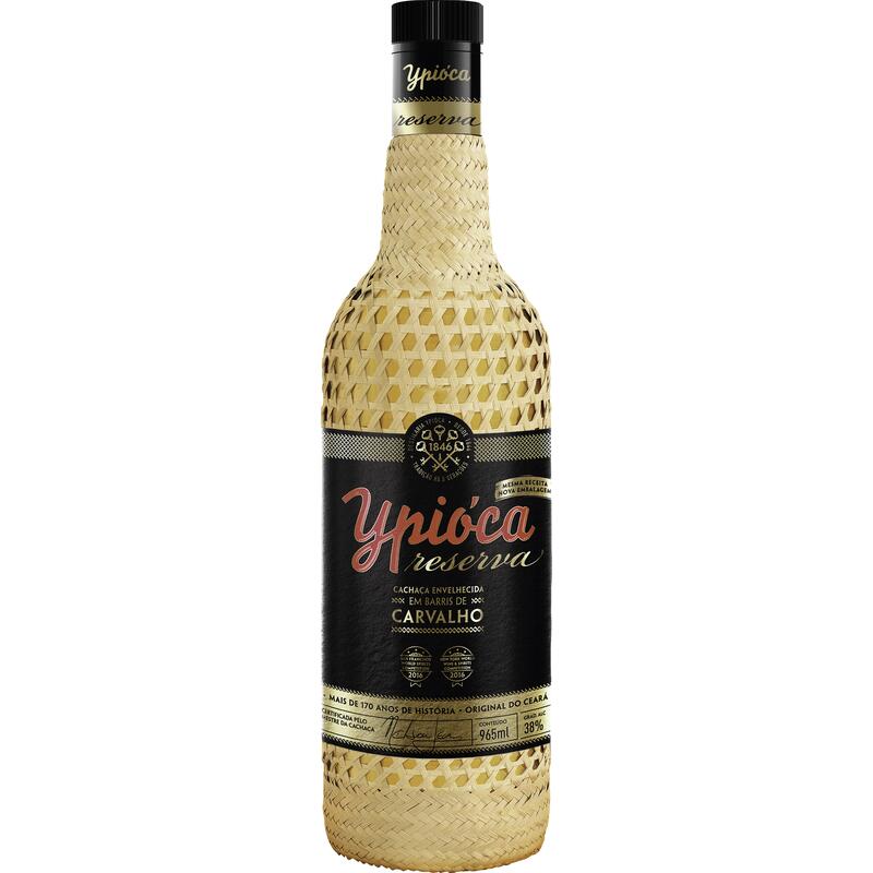 Cachaça Ypióca Ouro Empalhada 965ml