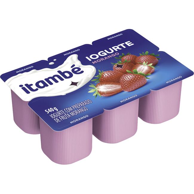 Iogurte com Polpa de Fruta Itambé Morango 540g