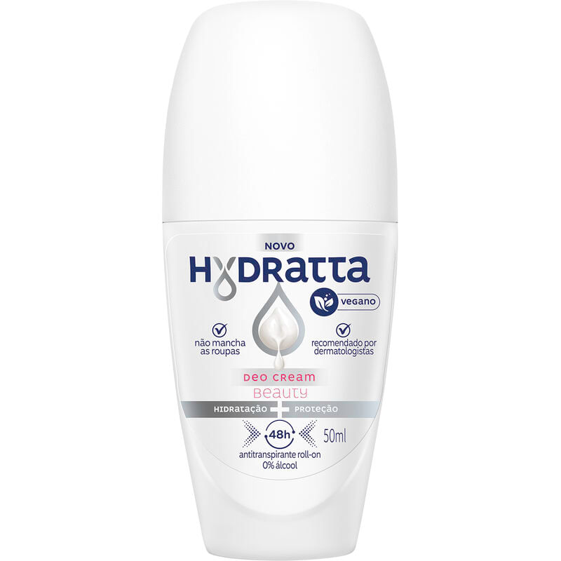 Desodorante Roll-On Hydratta Beauty 50ml
