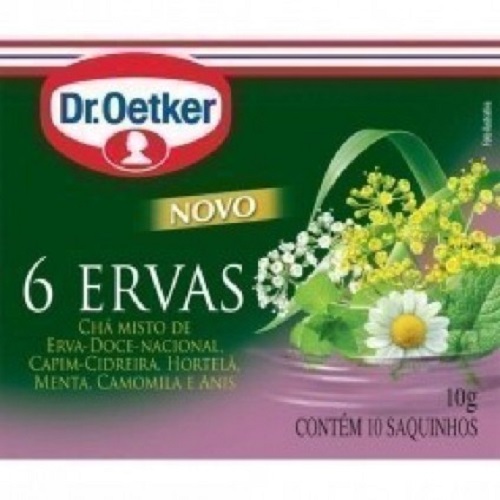 Chá Dr. Oetker 6 Ervas 10g