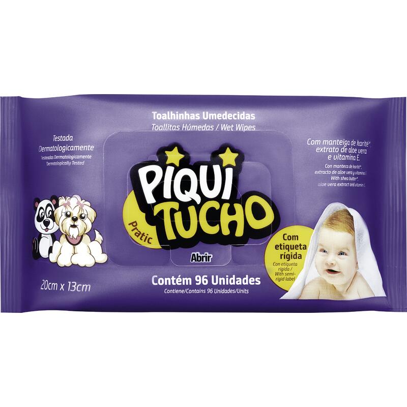 Toalha Umedecida Piquitucho 96 un