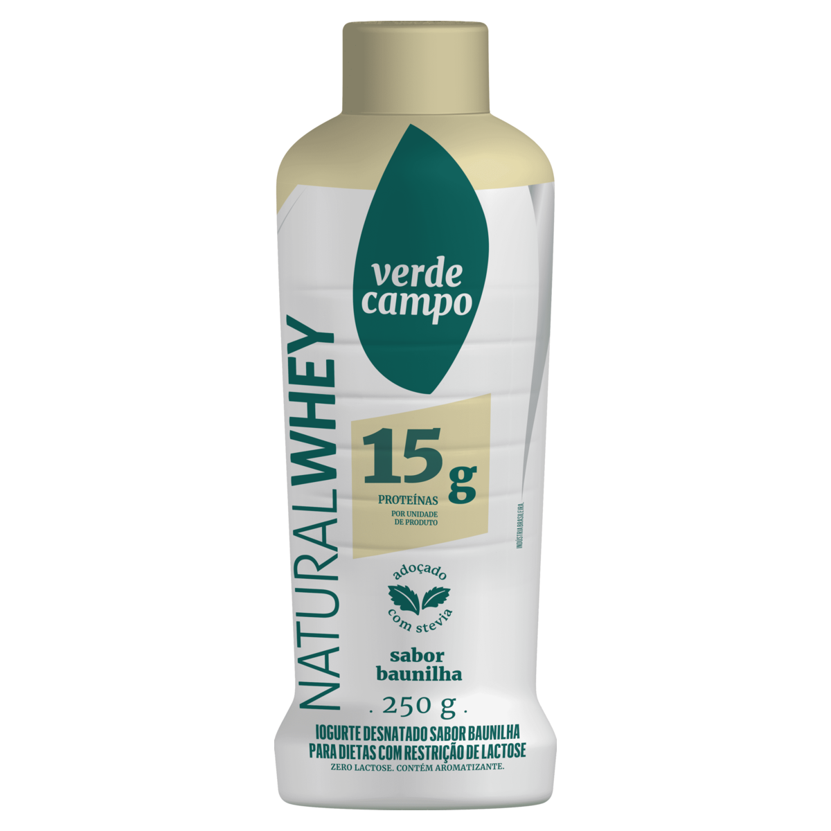 Iogurte VERDE CAMPO Natural Whey 14 Baunilha Sem Lactose 250g