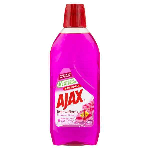 Limpador AJAX Festa das Flores Bouquet de Flores 500ml