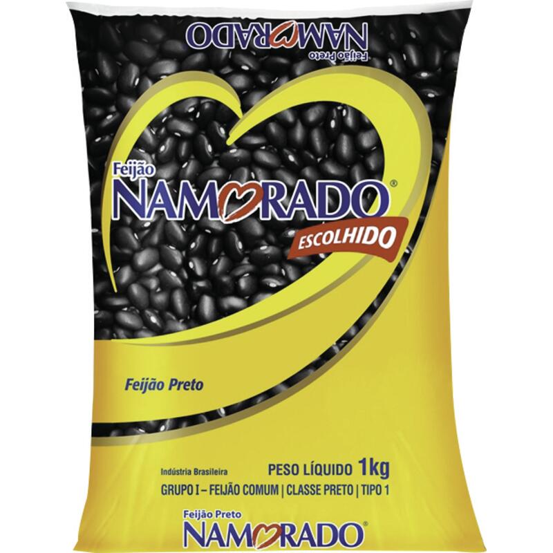Feijão Preto Namorado Tipo 1 1kg