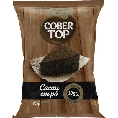 Cacau em Pó Cober Top 100% Cacau 500g