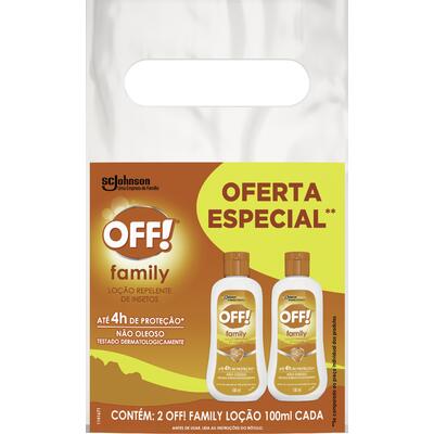 Repelente em Loção OFF 2x100ml