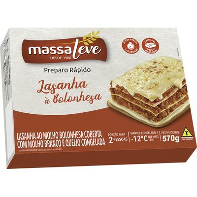 Lasanha Massa Leve Bolonhesa 570g