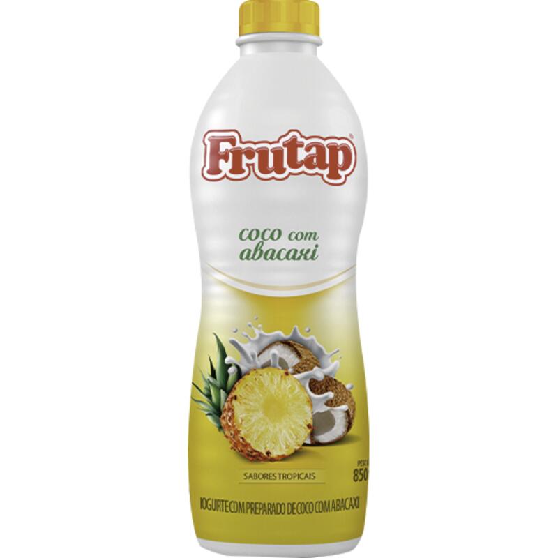 Iogurte Frutap Coco com abacaxi 850g