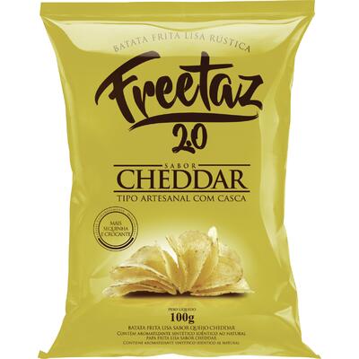 Salgadinho Batata Freetaz 2.0 Cheddar 100g