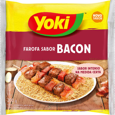 Farofa de Mandioca Yoki Bacon 200g