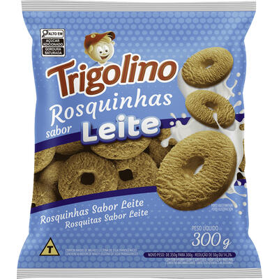 Biscoito Rosquinha Trigolino Leite 300g