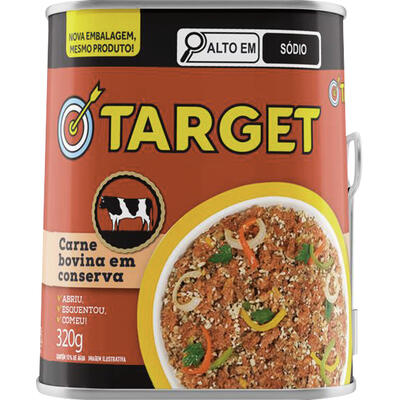Carne Bovina em Conserva Target 320g