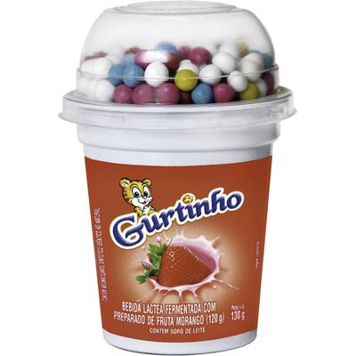 Bebida Láctea Gurtinho Morango 130g