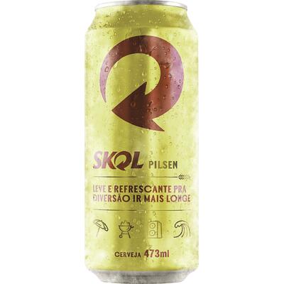 Cerveja SKOL Pilsen Lata 473ml