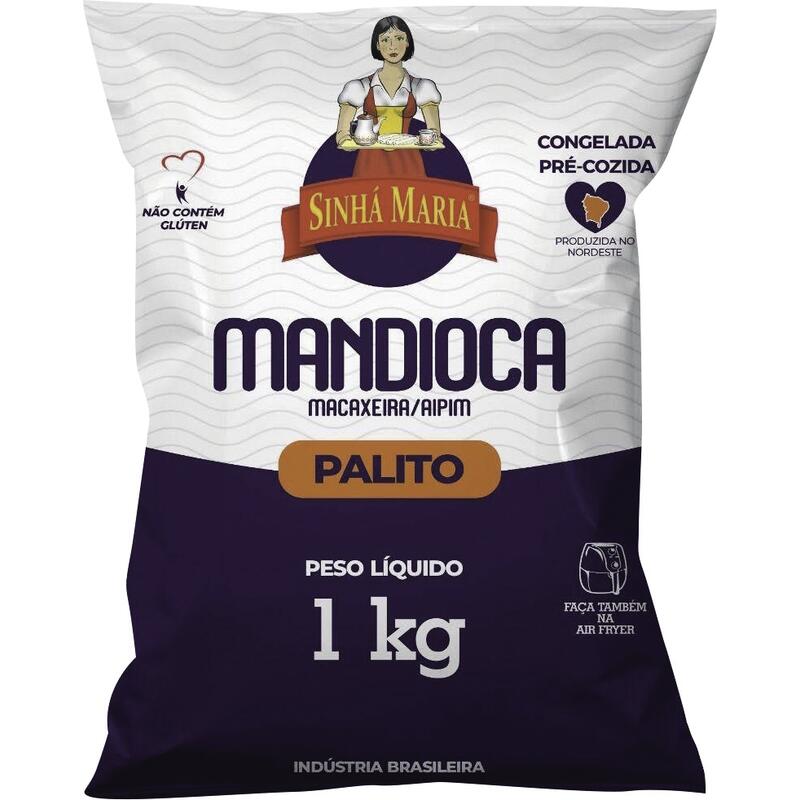 Mandioca Sinhá Maria Palito 1kg