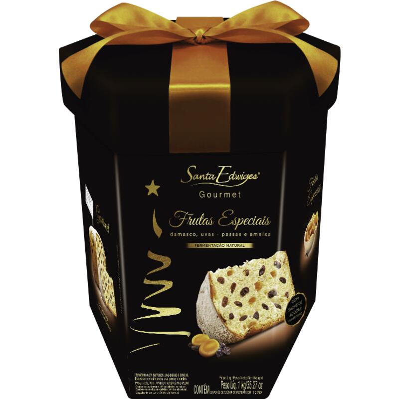 Panettone Santa Edwiges Fruta especiais 1kg