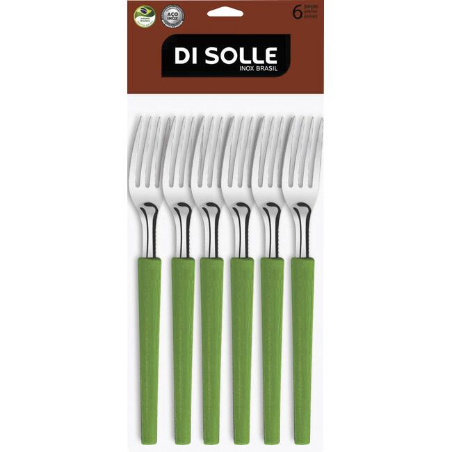 Garfo de Mesa Millenium Di Solle Verde 6 un