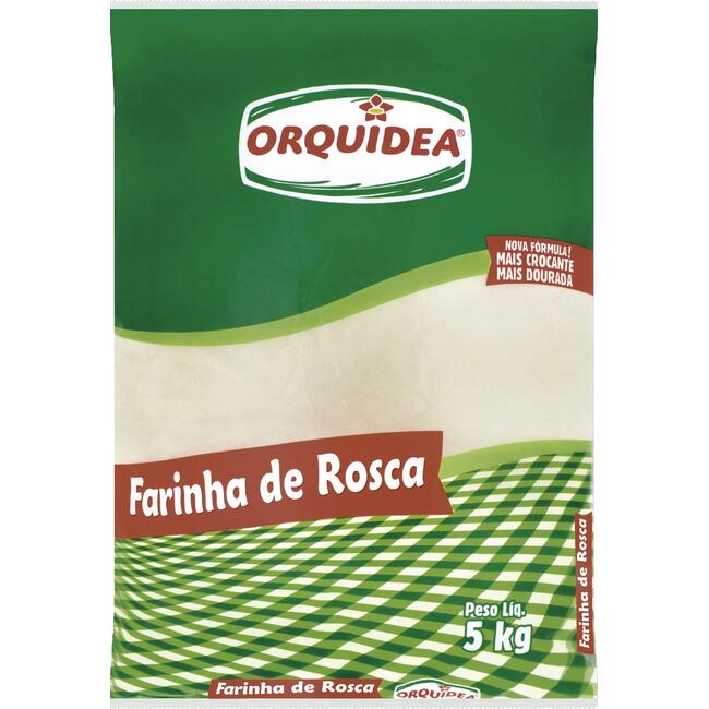 Farinha de Rosca Orquídea 5kg