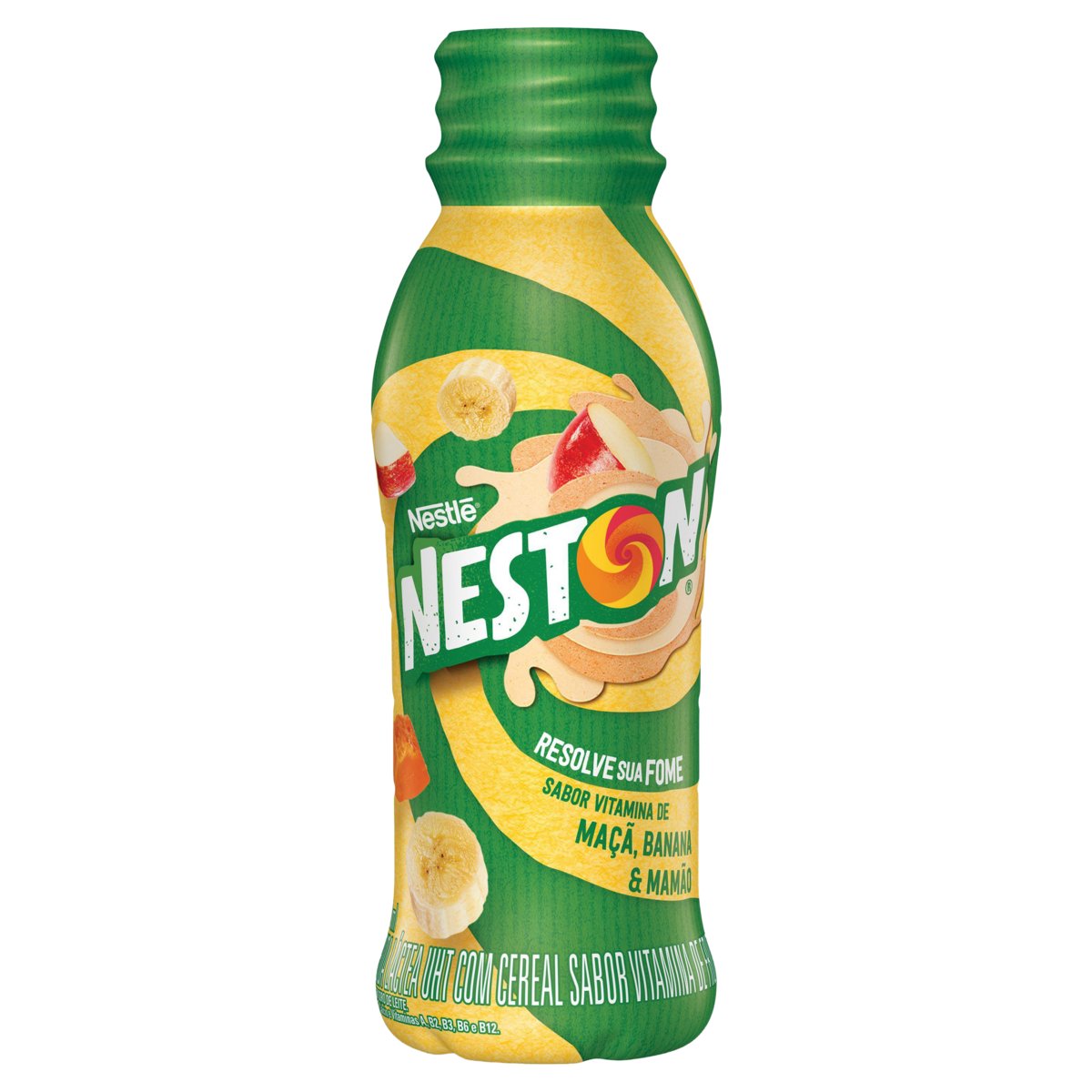 Bebida Láctea Neston Maçã, Banana e Mamão 280ml
