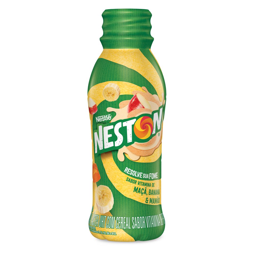 Bebida Láctea Neston Maçã, Banana e Mamão 280ml