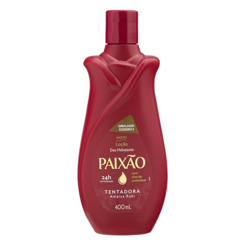 Hidratante Paixão Tentadora com Óleo de Amêndoas Ação Desodorante 400ml
