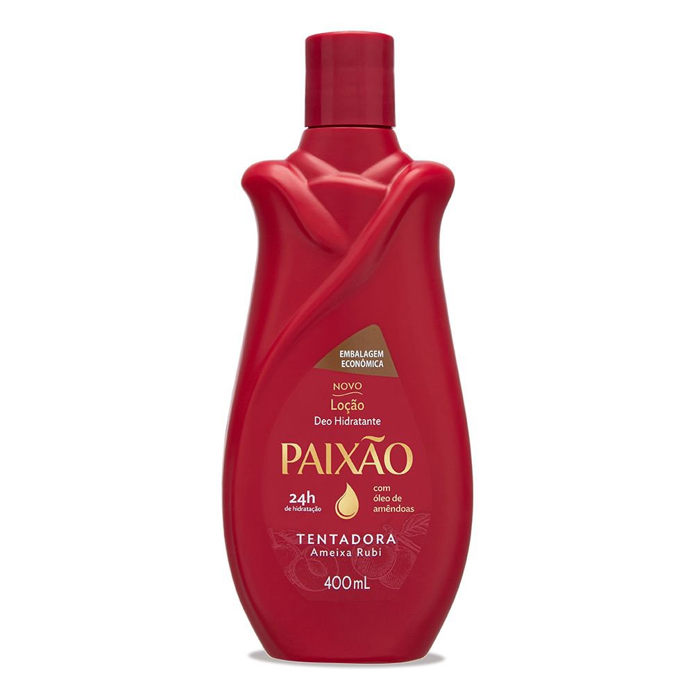 Hidratante Paixão Tentadora com Óleo de Amêndoas Ação Desodorante 400ml