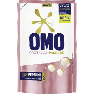 Lava Roupa Líquido Omo Proteção micelar 900ml