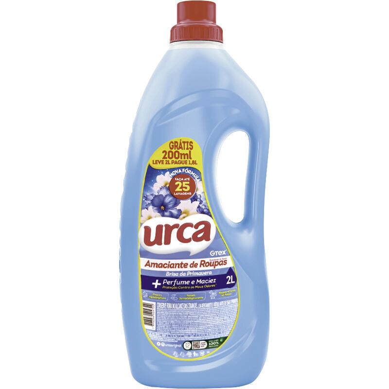 Amaciante de Roupas Urca Brisa Azul 2L