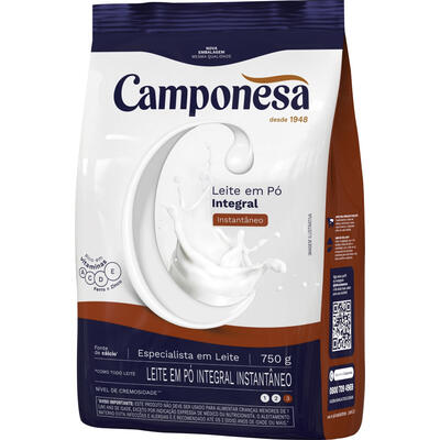 Leite em Pó Camponesa Instantâneo 750g