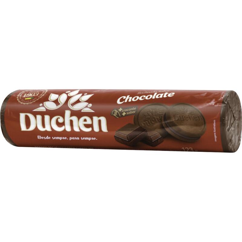 Biscoito Recheado Duchen Chocolate 123g