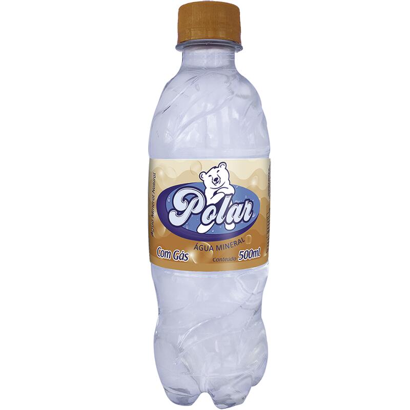 Água Mineral Polar Com Gás 500ml