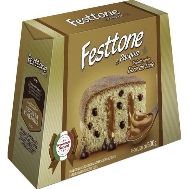 Colomba Pascal Festtone Trufado Doce de leite 500g