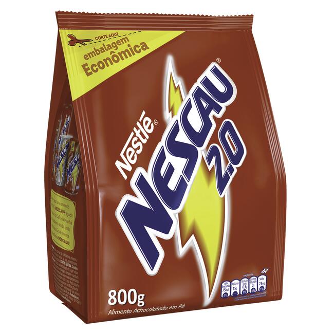 Achocolatado em Pó Nescau 2.0 800g