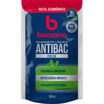Sabonete Líquido Bozzano Fresh 200ml