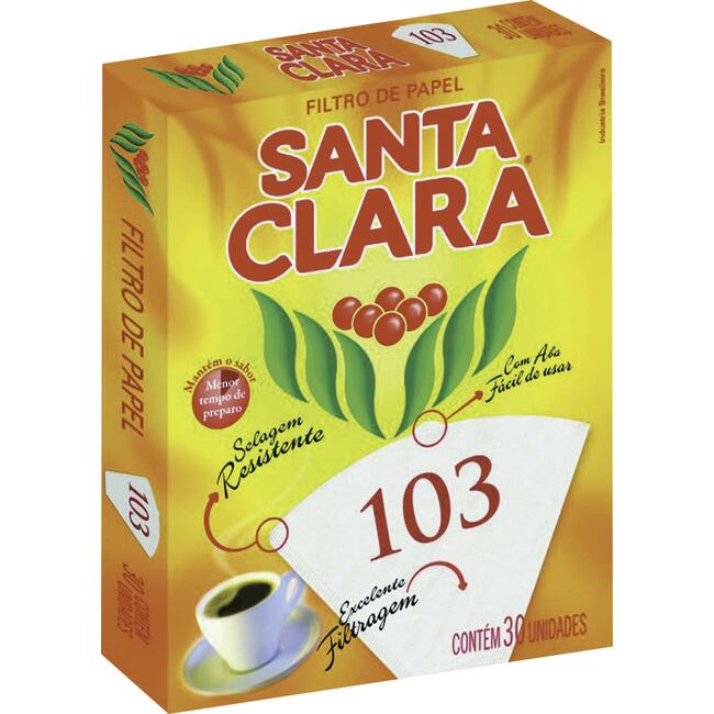 Filtro de Papel para Café Santa Clara 103 30 un