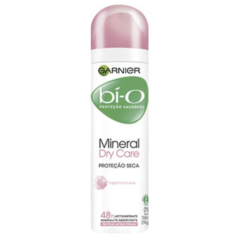 Desodorante Aerossol Bí-O Mineral Dry Care Feminino 150ml